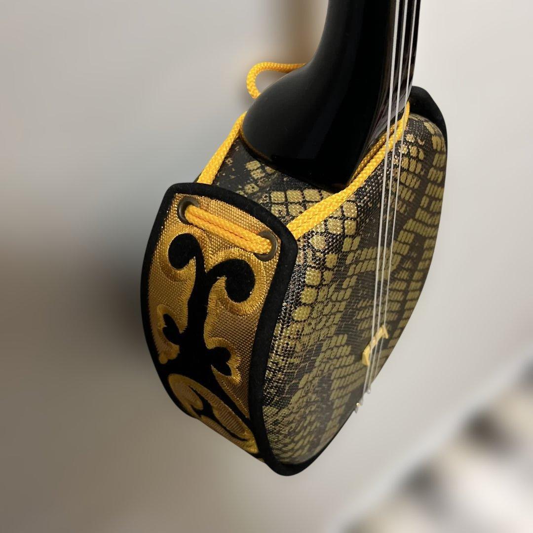 沖縄三線本体・収納布袋付き　超美品新品★最終値下げ★