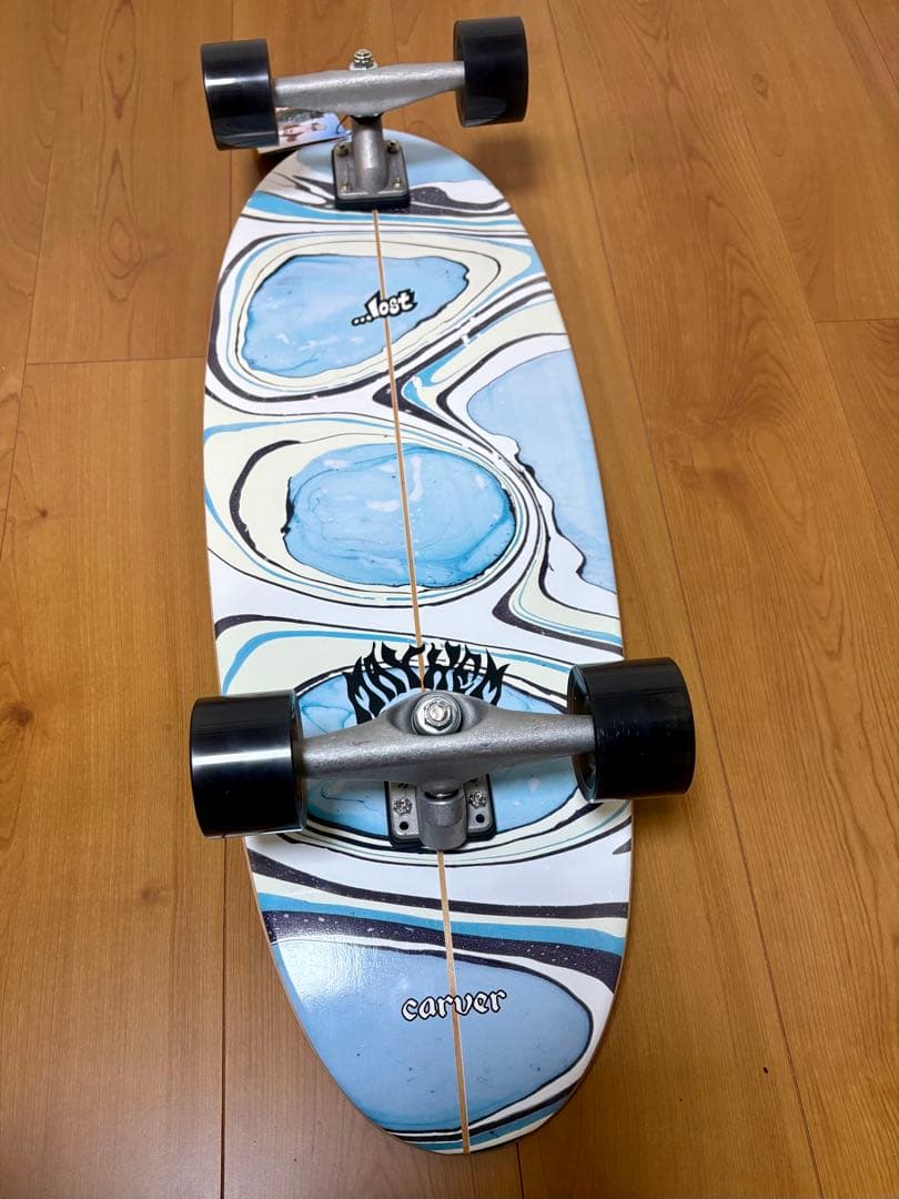 carver スケートボード lostコラボ CX4 サーフスケート