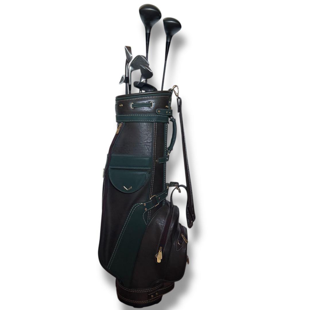 archive Seletti キャディバッグ ゴルフセット9点 ボール レザー