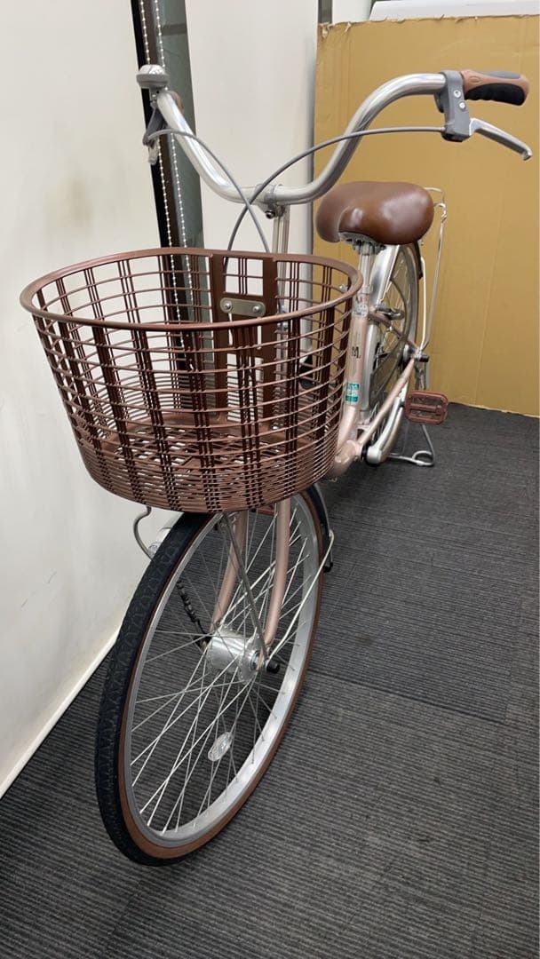 愛知県★極美品！サカモトテクノ 中古自転車ミスティライト オートライト24インチ