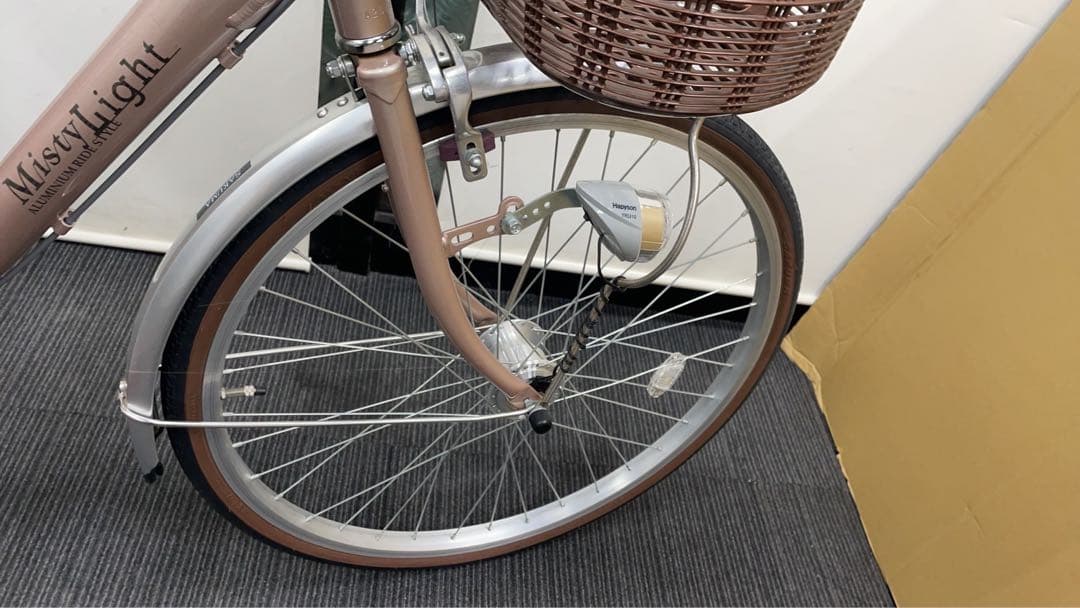 愛知県★極美品！サカモトテクノ 中古自転車ミスティライト オートライト24インチ