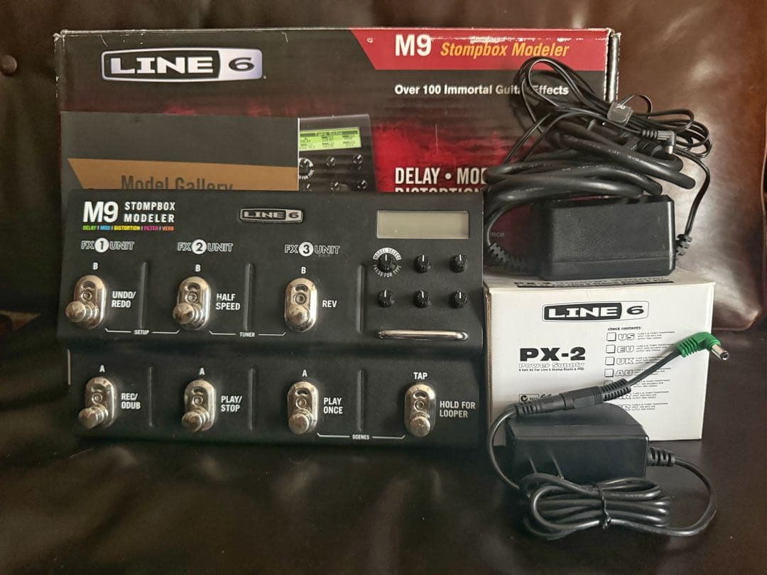 LINE 6 M9 Stompbox Modeler 社外製軽量アダプター付き