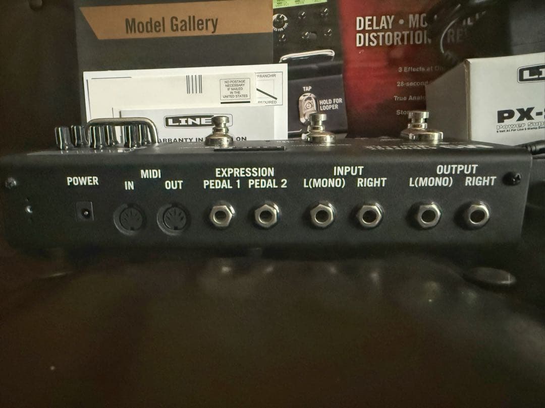 LINE 6 M9 Stompbox Modeler 社外製軽量アダプター付き