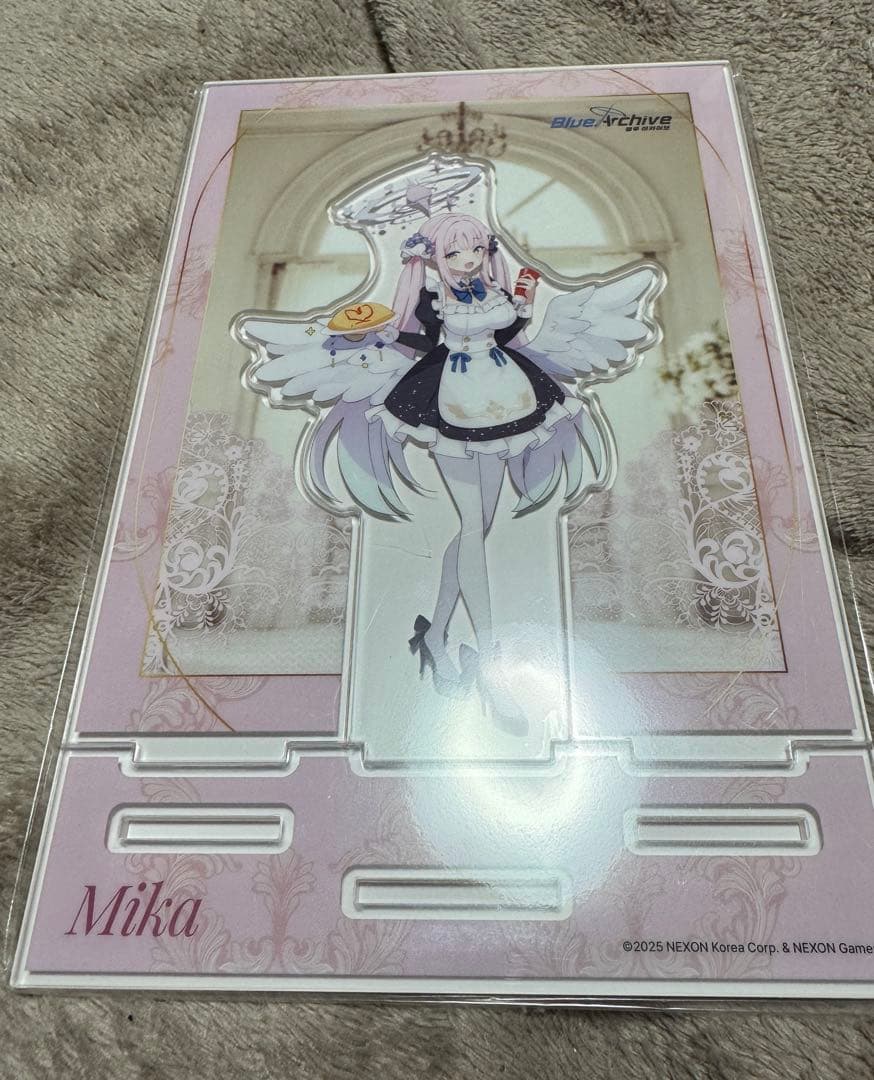 ブルアカカフェ　ブルーアーカイブ　アクリルスタンドセット　セイア　ナギサ　ミカ