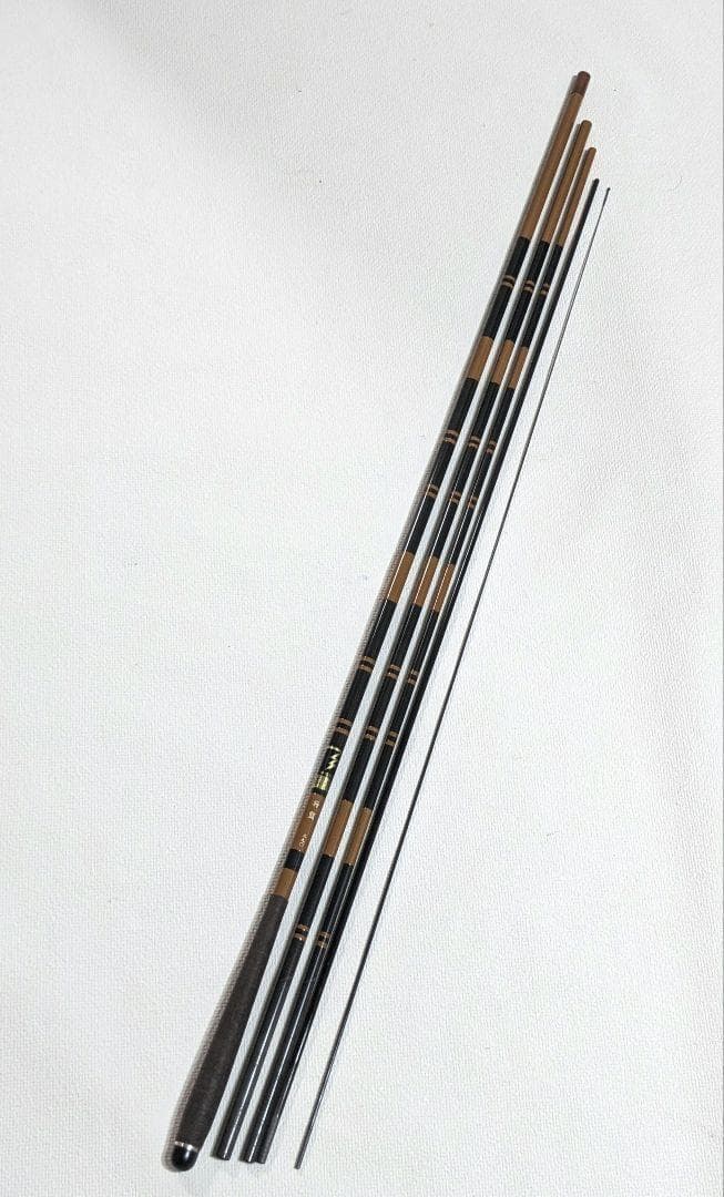 【美品】ヘラ竿 セイコー振出 5本 将監13尺 390