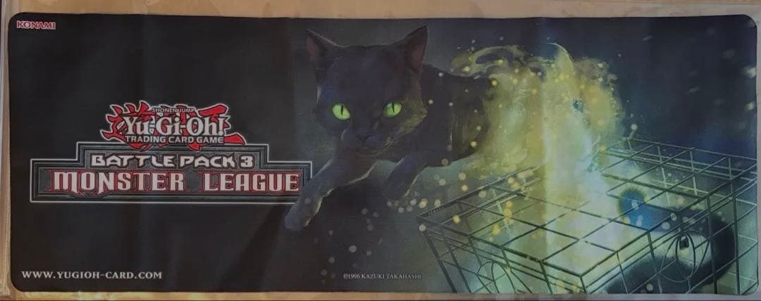 遊戯王　英語版　量子猫　プレイマット