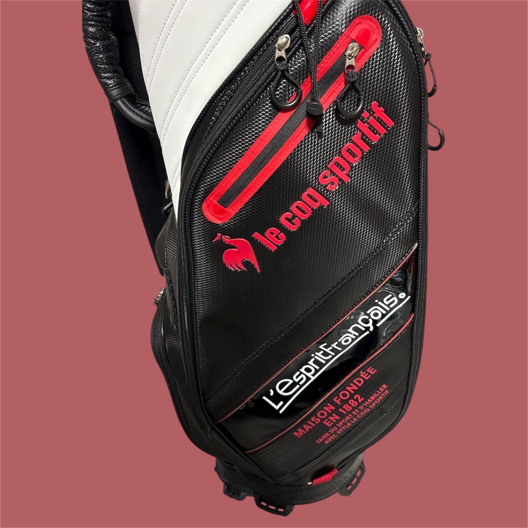 le coq sportif ブラックゴルフバッグ