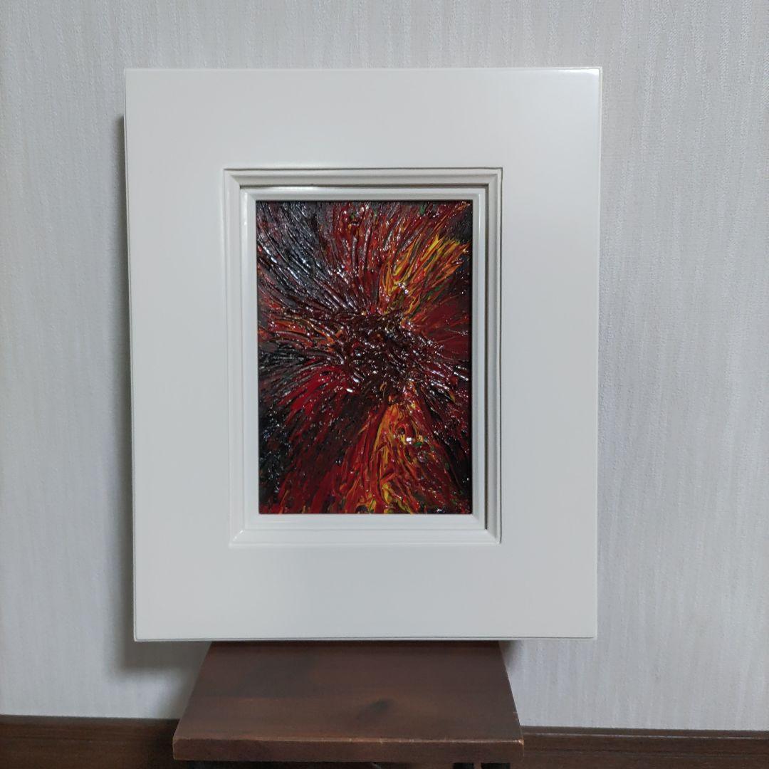 アクリル画　抽象画