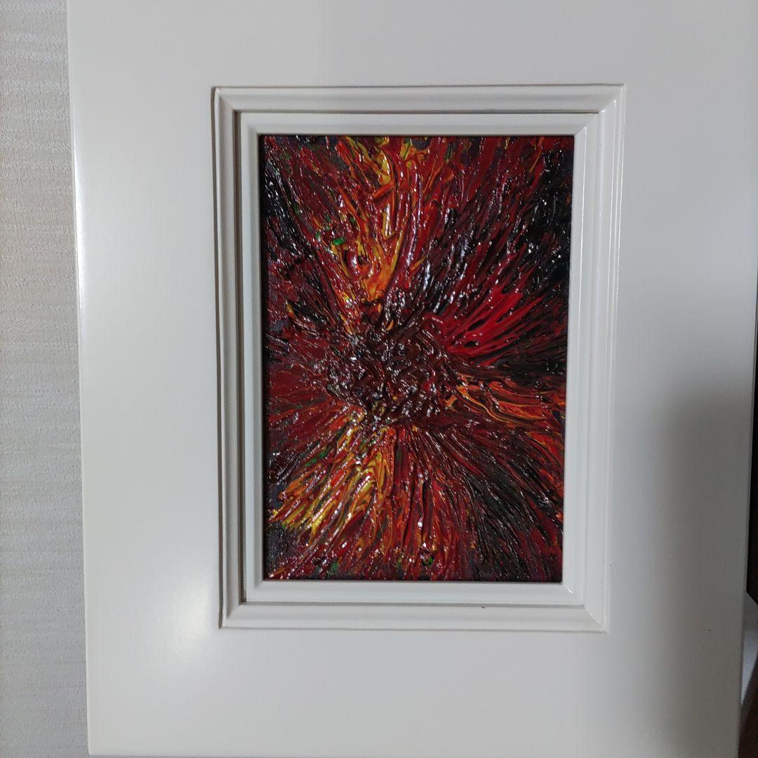 アクリル画　抽象画