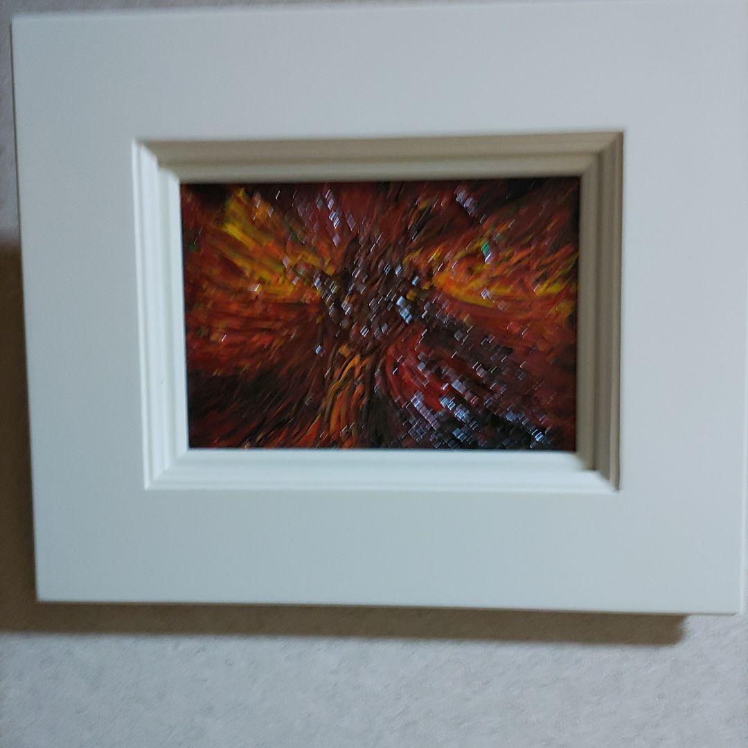 アクリル画　抽象画