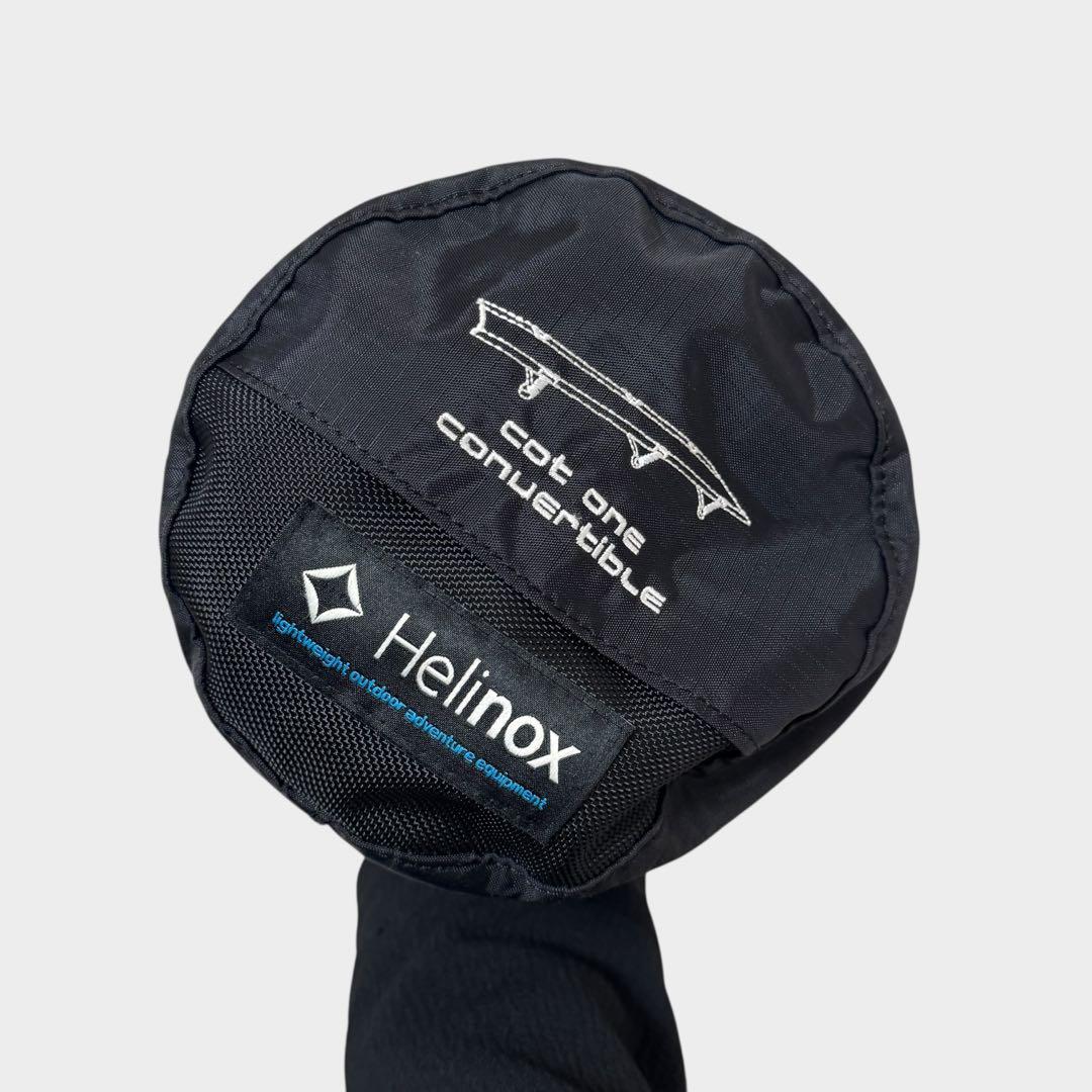 ヘリノックス コットワン コンバーチブル ブラック ①