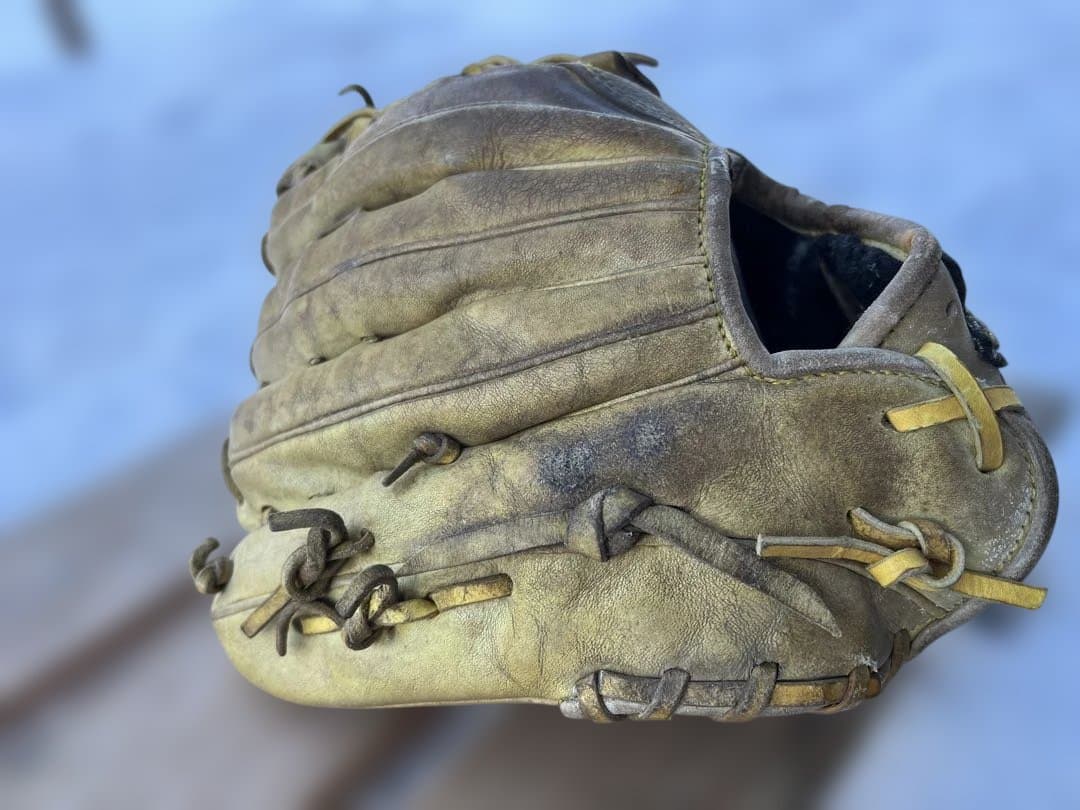 シュアプレイ SURE PLAY 硬式 投手用グラブグローブレザーベージュ