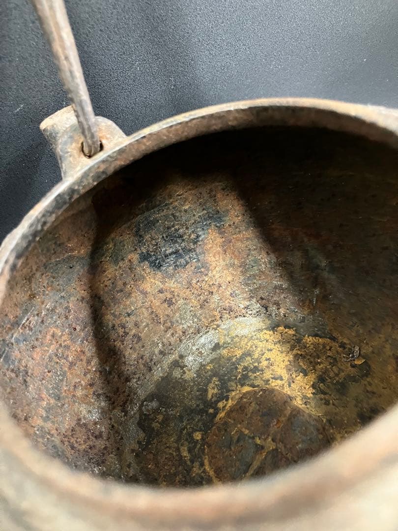 値下げ！龍文堂造　龍文堂　鉄瓶　骨董品　時代物　アンティーク