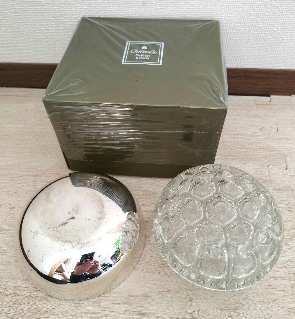 ゆゆ　クリストフル　フラワーベース　BOUCHERONプレートセット