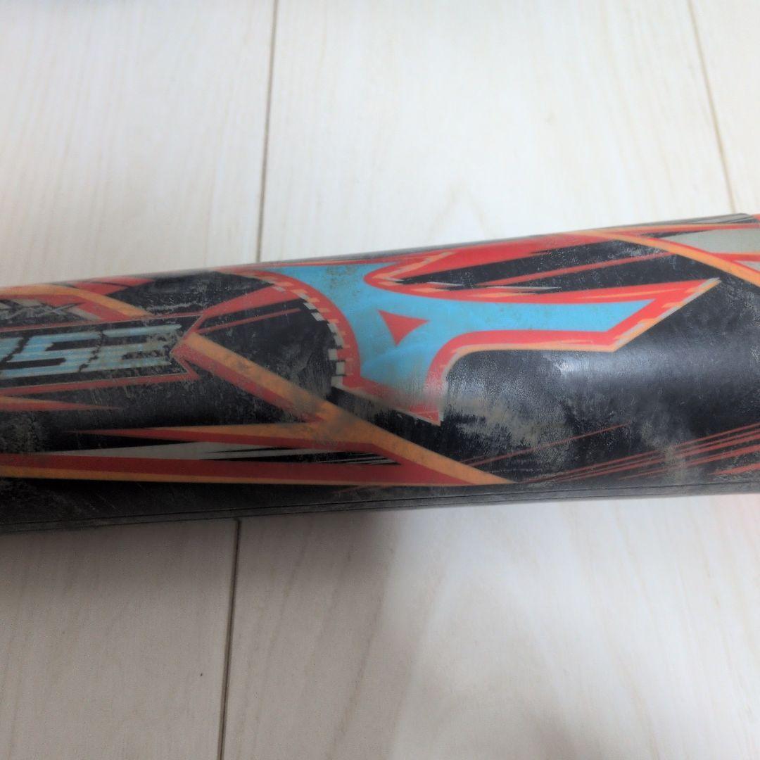 ミズノ　軟式用バット 黒/赤