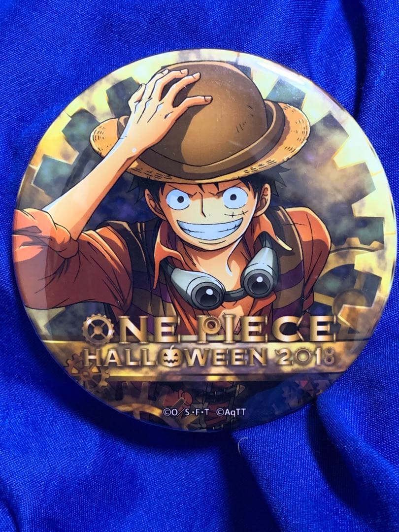 【7種セット】ワンピース東京タワー ルフィ 缶バッジ