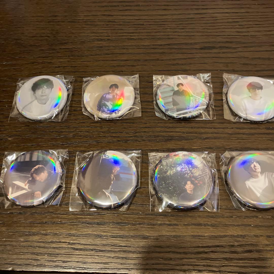 星野源　缶バッジ 8個セット 非売品