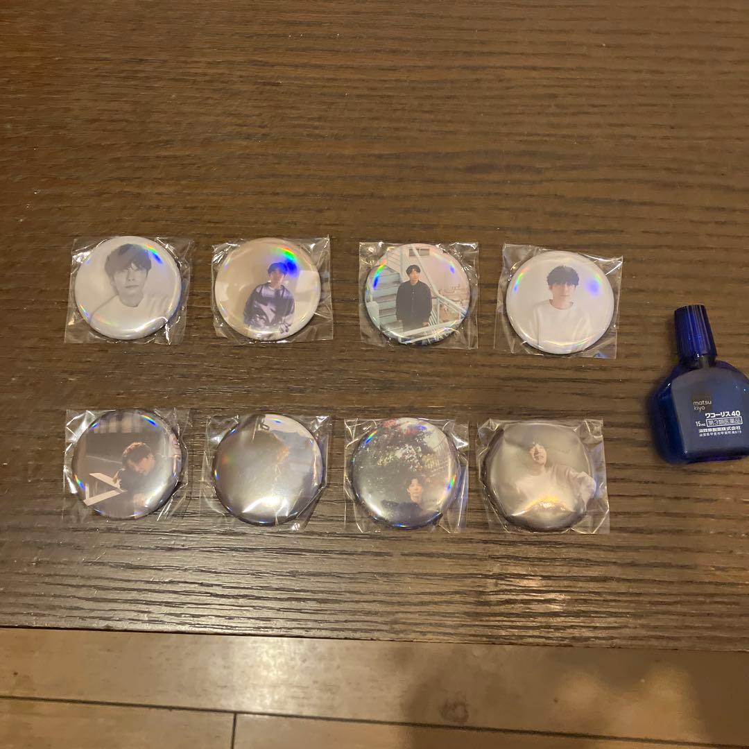 星野源　缶バッジ 8個セット 非売品