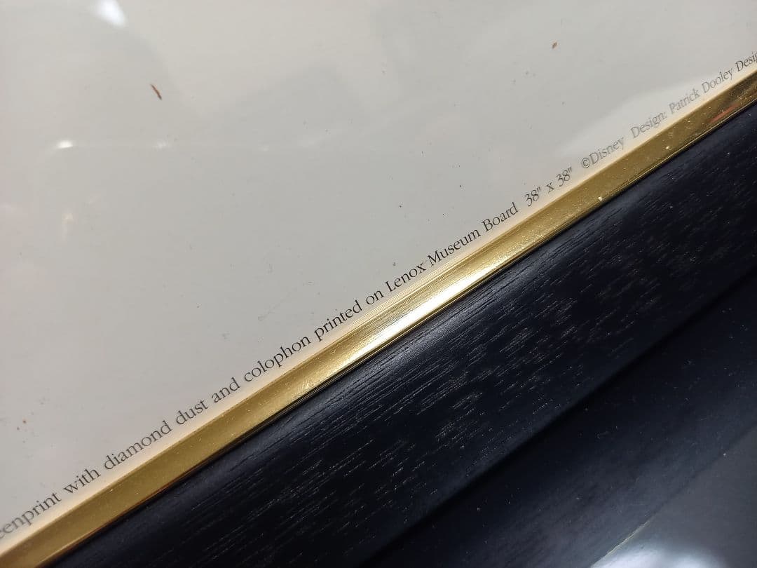 希少　1993年　アンディ　ウォーホル　ミッキーマウス　ポスター　公式フレーム