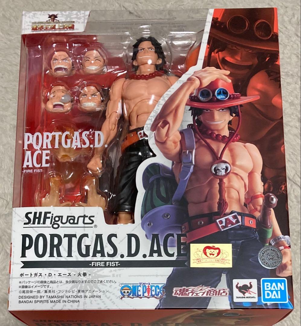 新品未開封　ワンピース　SHFiguarts エース　フィギュア