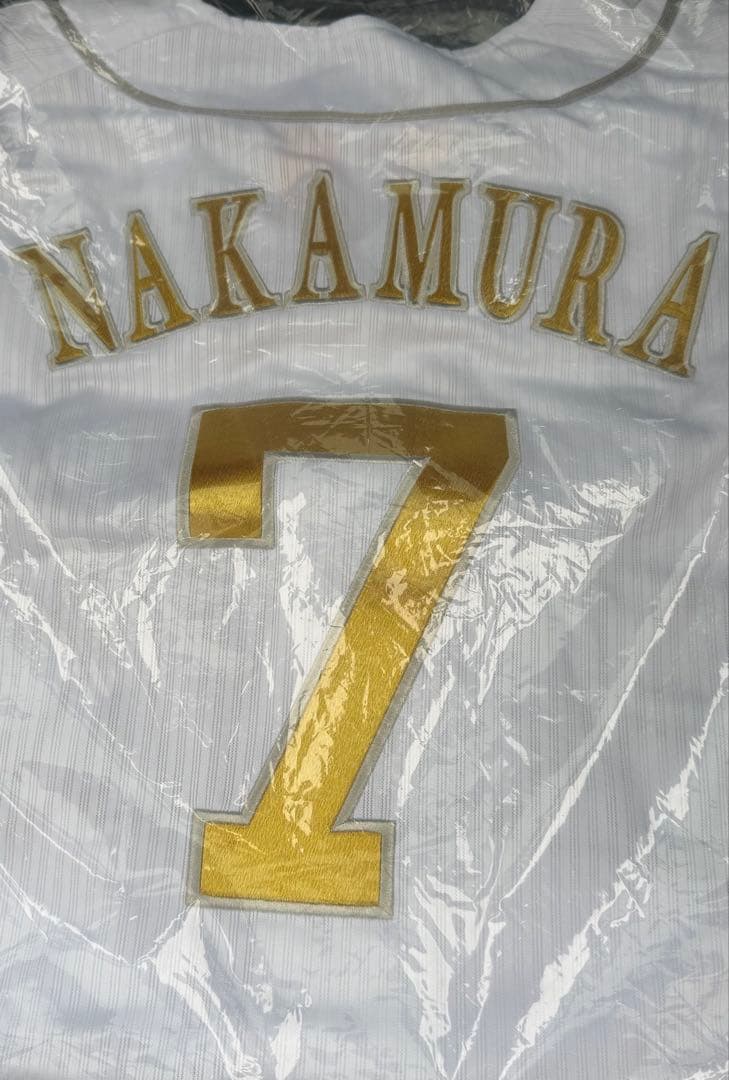 ホークス　中村晃 20周年　レプリカ　ユニフォーム　Lサイズ