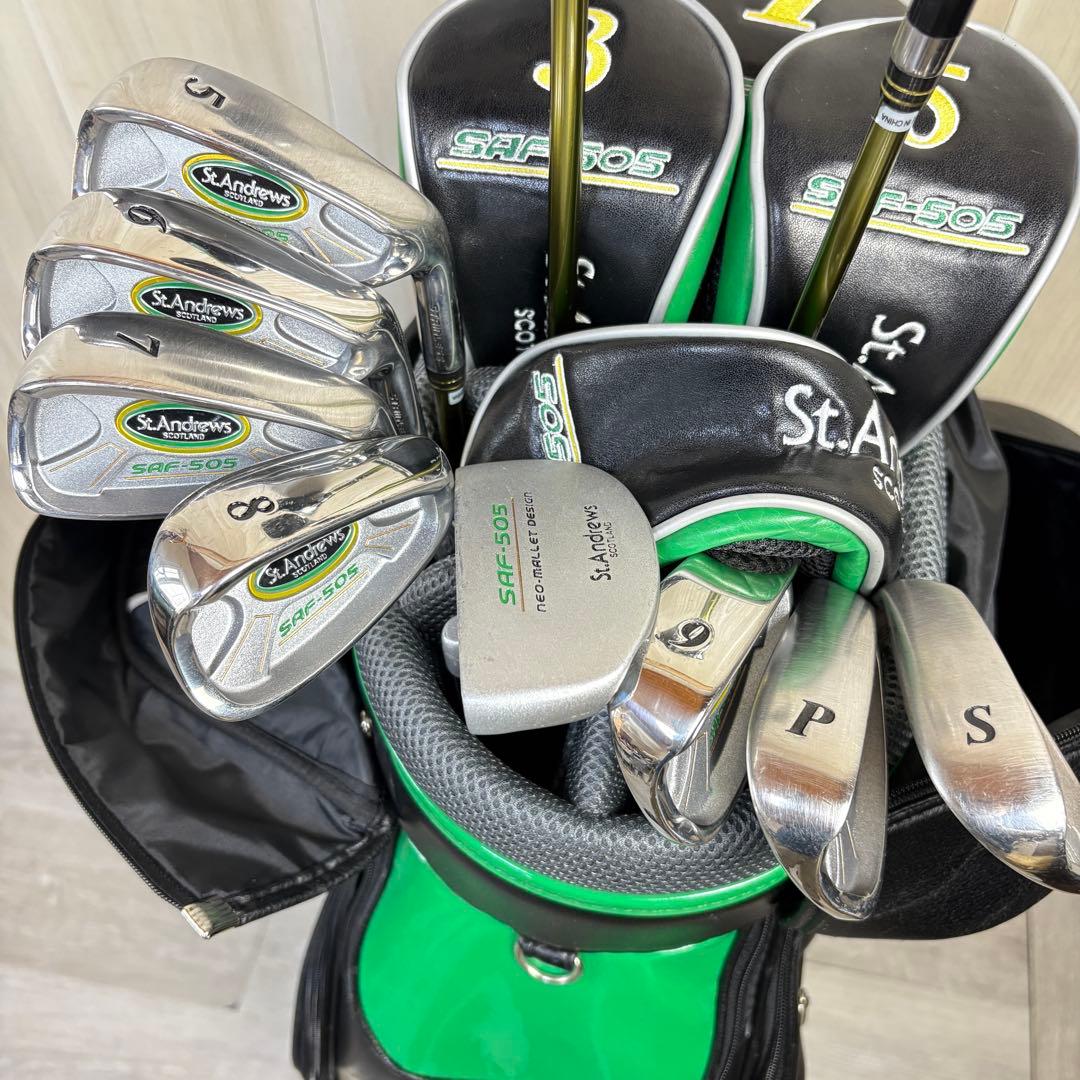 【メンズ右】セントアンドリュース　メンズゴルフセット　初心者 M70612