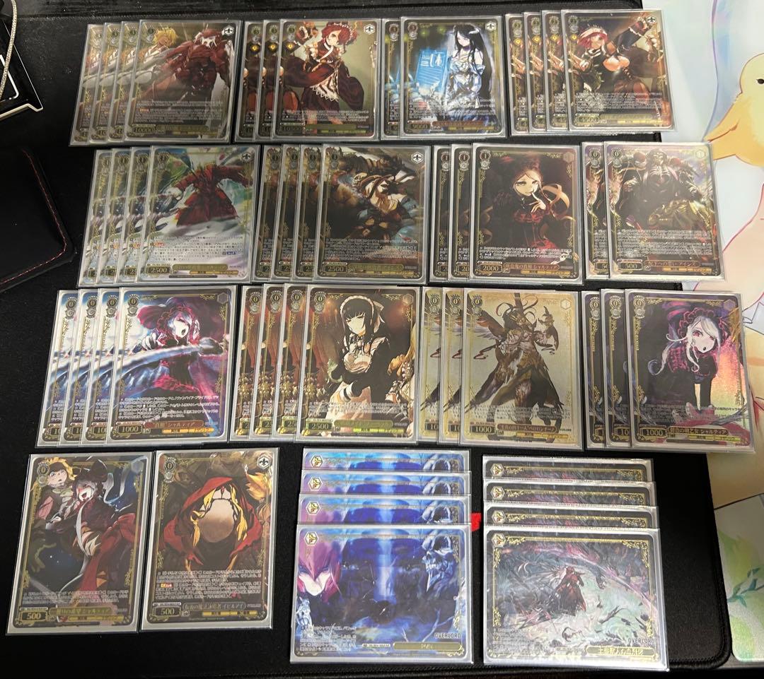 【ヴァイスシュヴァルツ】オーバーロード 8枝デッキ フルホイル フルOLR