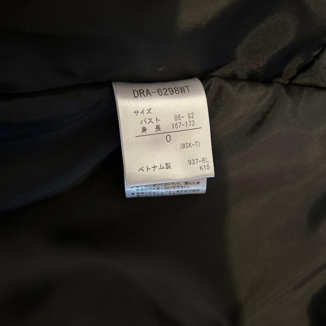 女性用DESCENTEスキーウェア上下 ブルー/ブラック