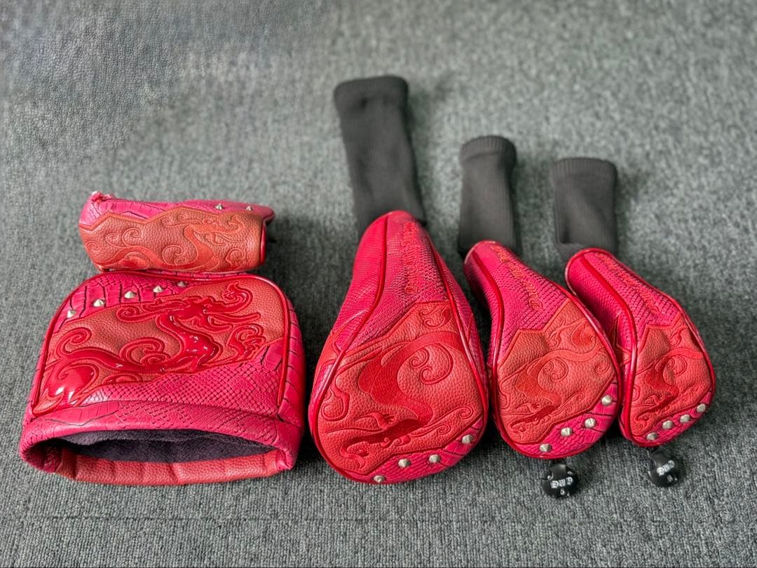 最終値下げ！【激レア】ダンスウィズドラゴン　キャディバッグ・ヘッドカバーセット