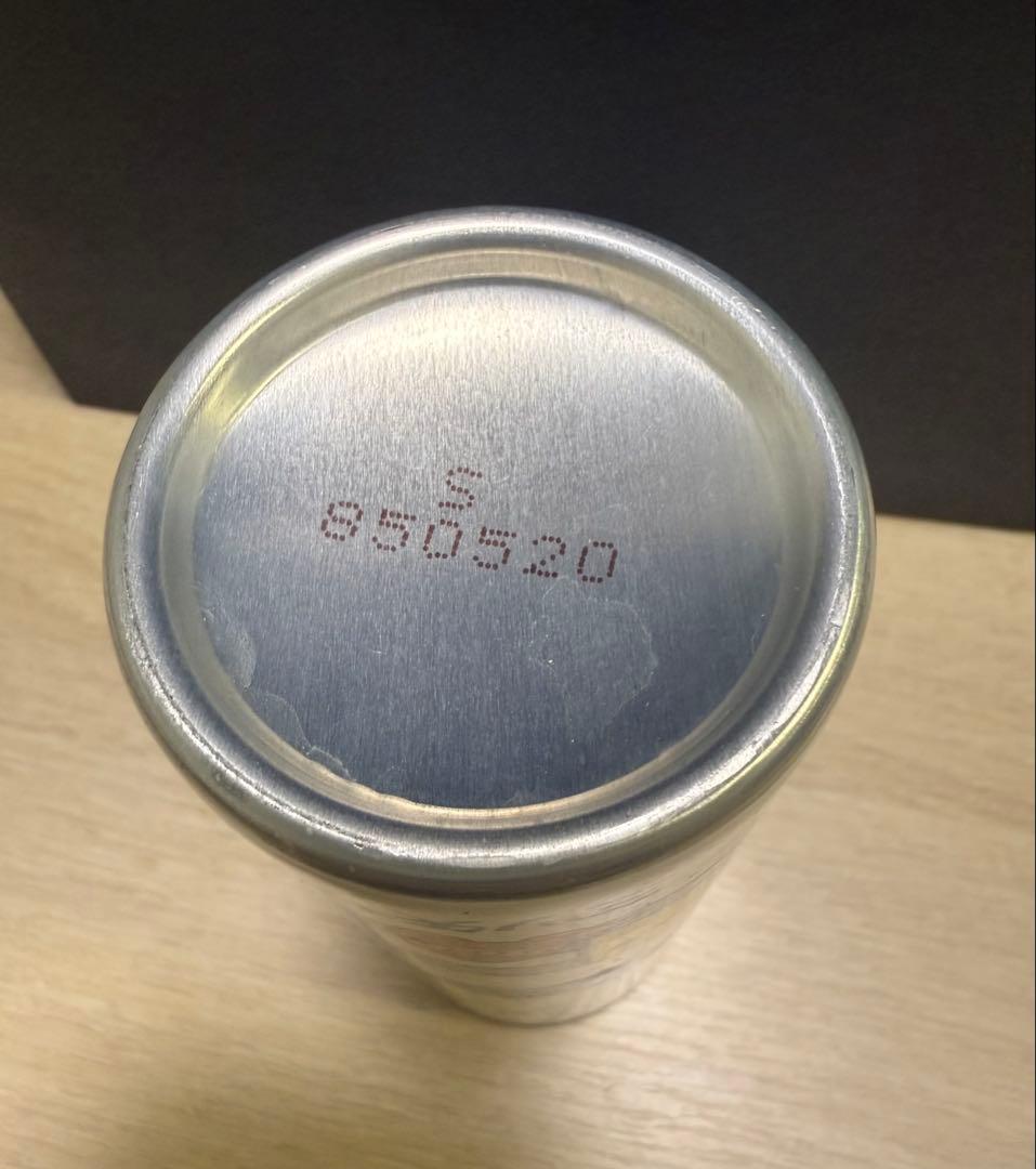 三ツ矢サイダー EXPO'85 コスモ星丸 デザイン缶 空き缶 昭和レトロ