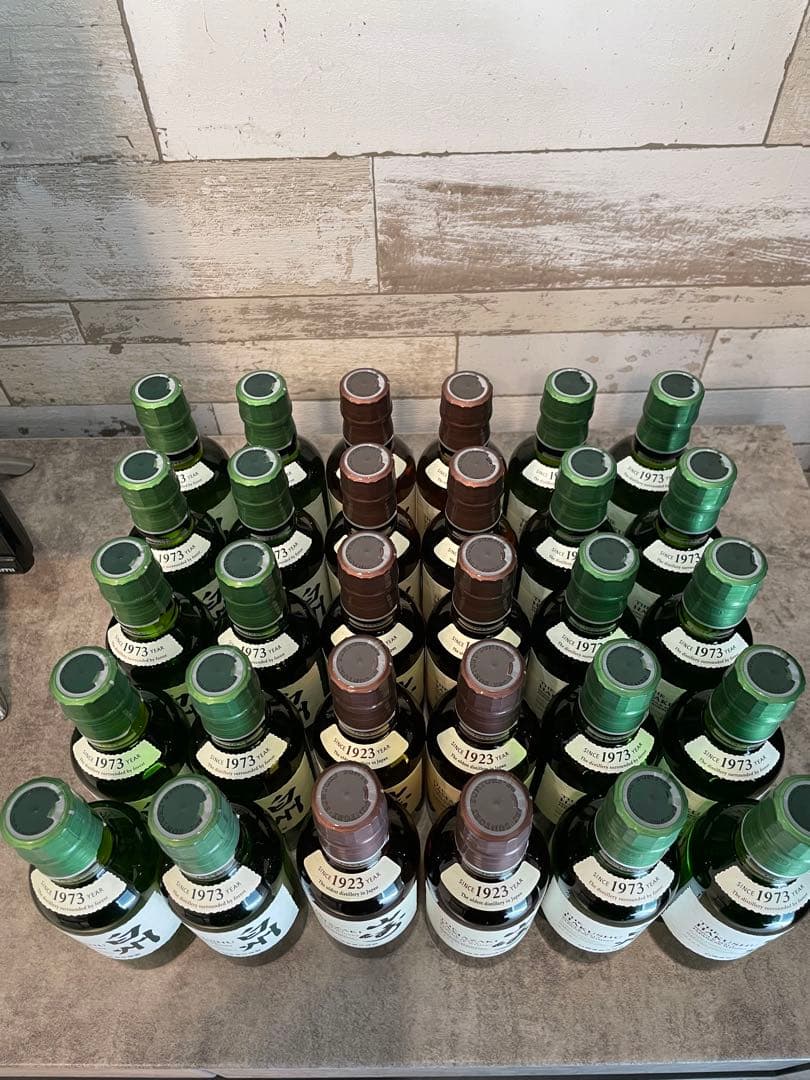 山崎、白州ウイスキー　180ml 30本セット　未開封新品