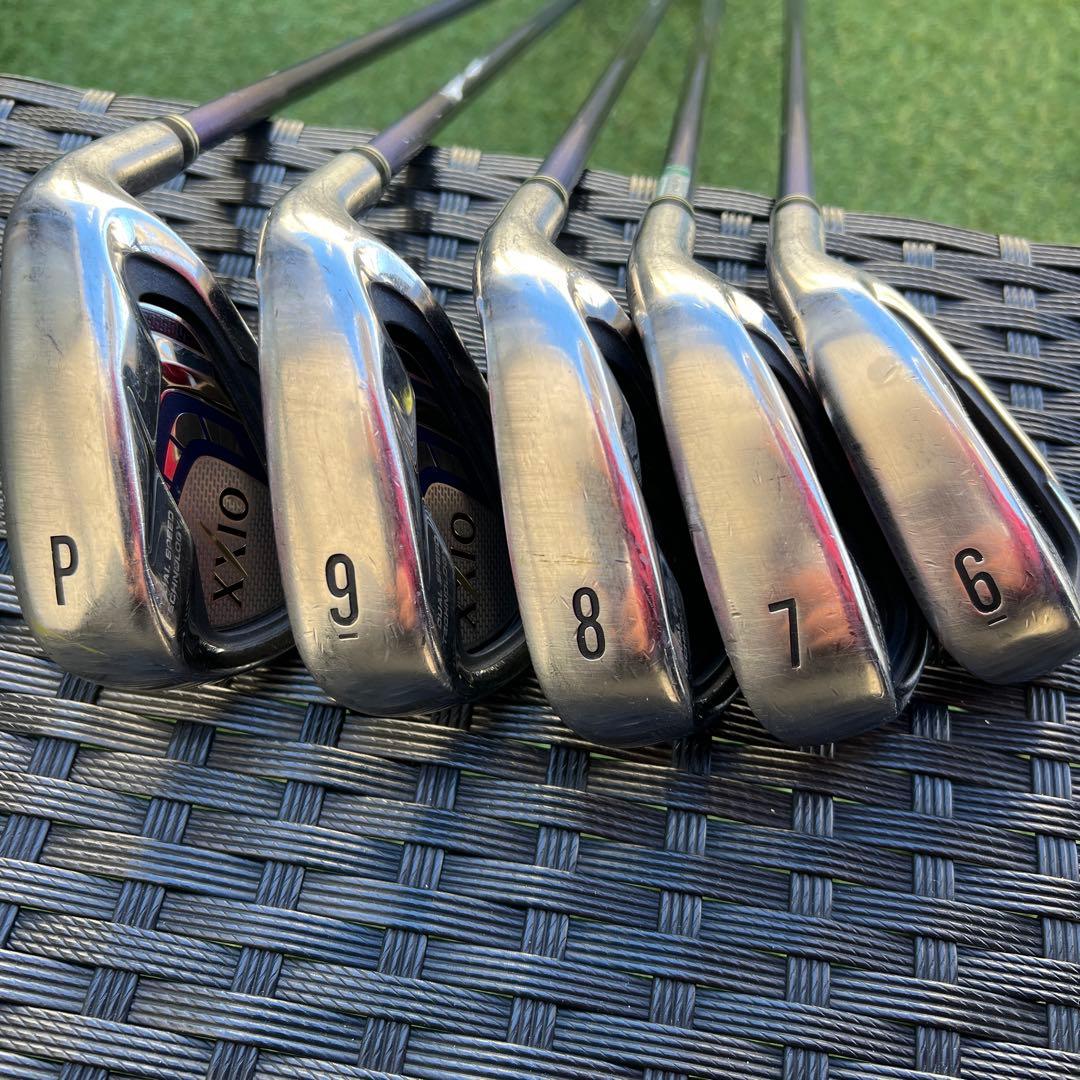 XXIO アイアン5本セット 6.7.8.9.P シャフトSR MP900