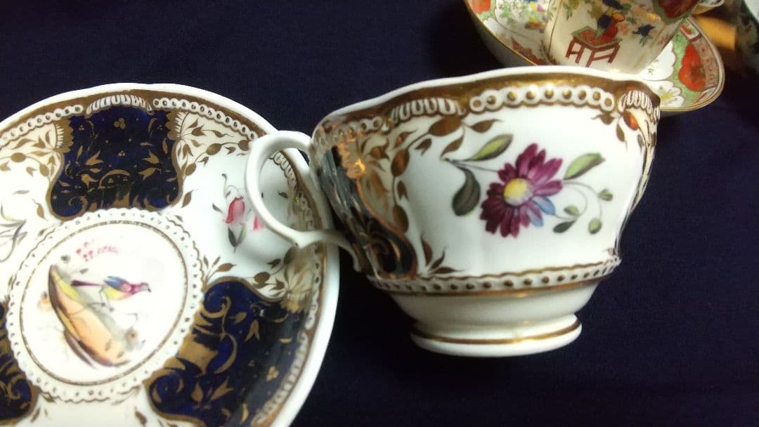 工芸品 GREINGER WORCESTER Cup & Saucer