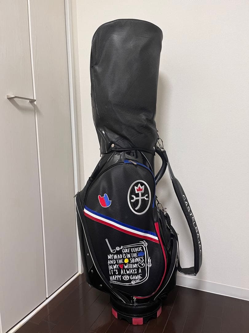 CASTELBAJAC カステルバジャック キャディバッグ 5分割9型 USED