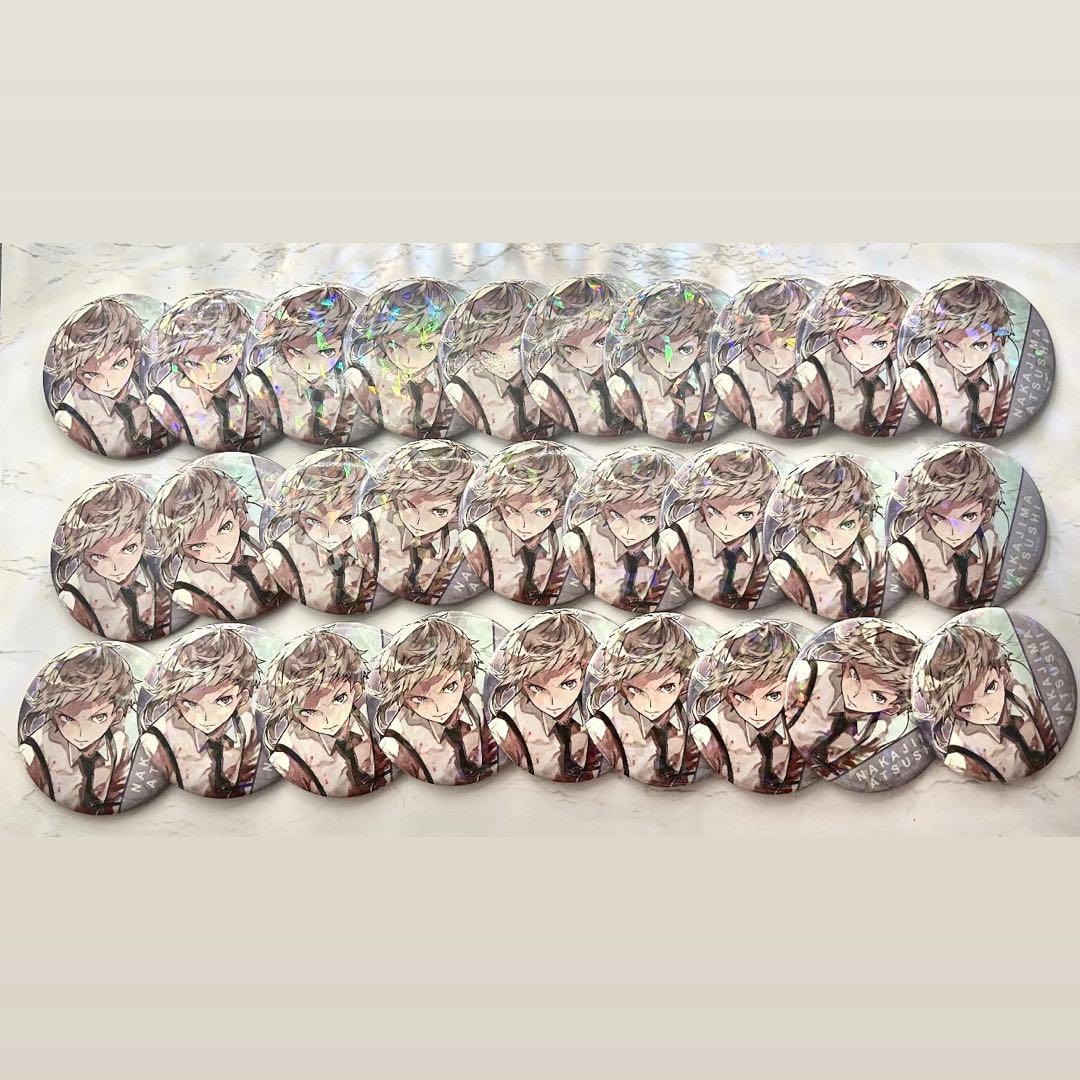 中島敦 ホログラム缶バッジ28個 文豪ストレイドッグス