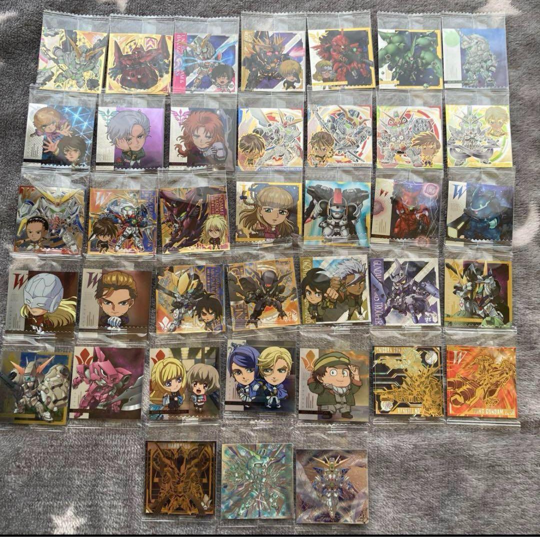 機動戦士ガンダム　にふぉるめーしょん　シール　ウエハース　3弾　コンプ