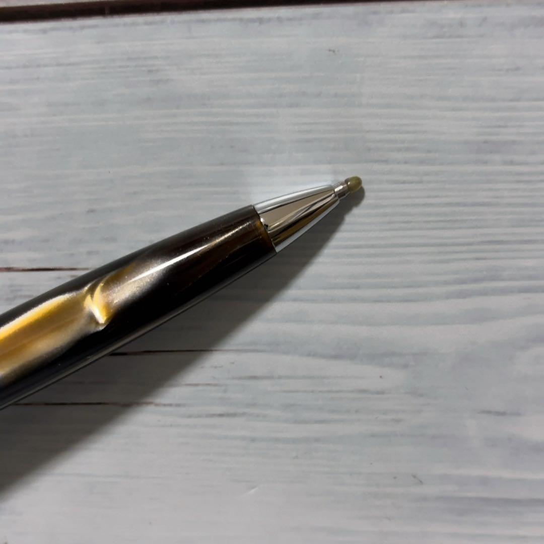 新品未使用 ROMEO No.3 五大陸 別注 太軸ボールペン グレーブラウン