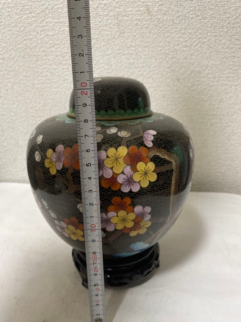 中国景泰藍 七宝焼 壺