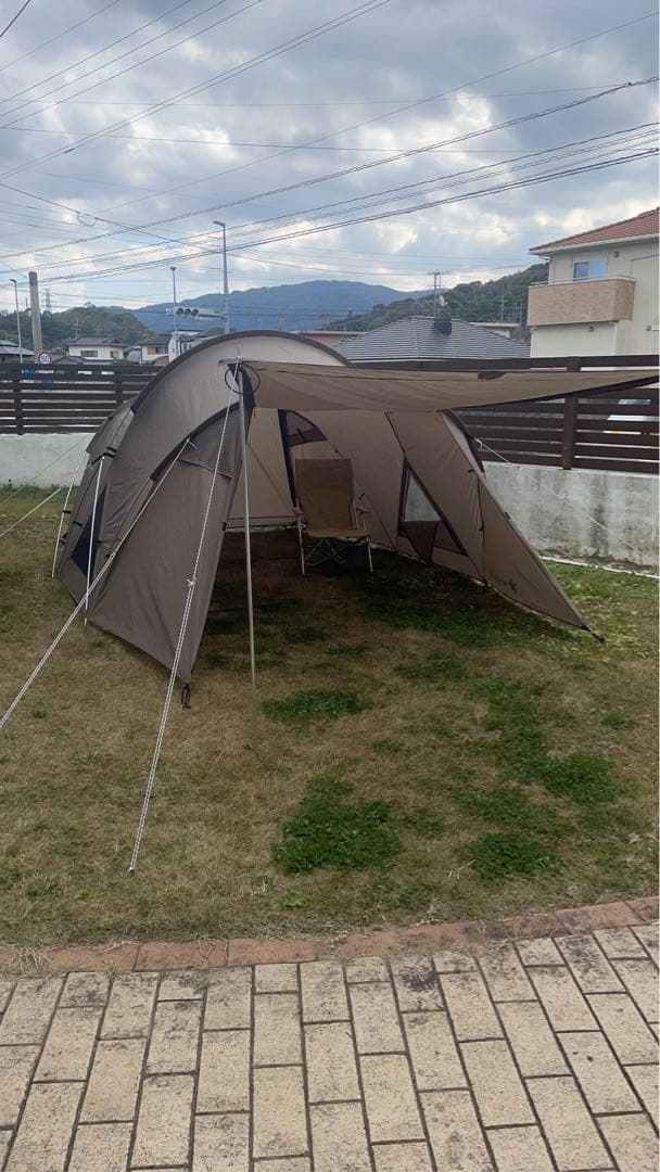 ランドネストドームM グランドシート・マットセット付き