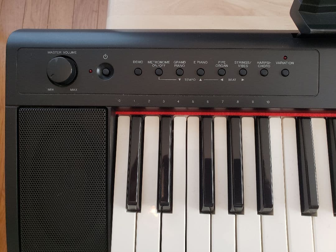 最終価格Yamaha 61鍵 電子ピアノpiaggero NP-11　カバー付き