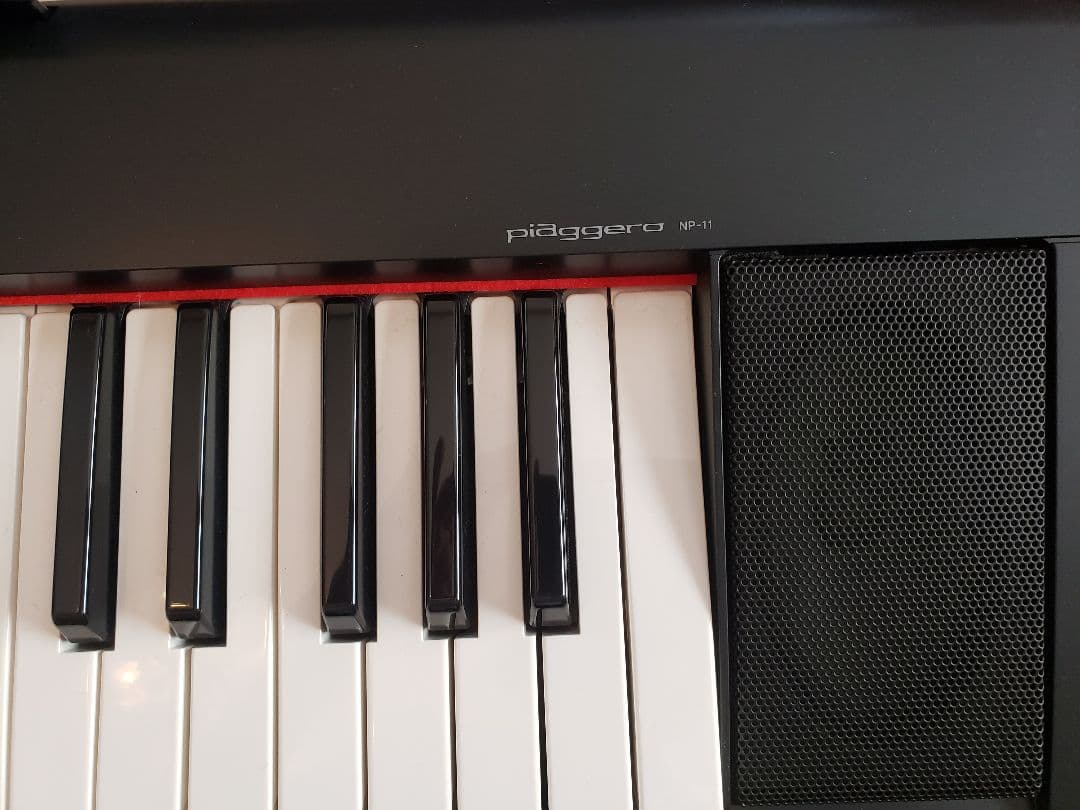 最終価格Yamaha 61鍵 電子ピアノpiaggero NP-11　カバー付き