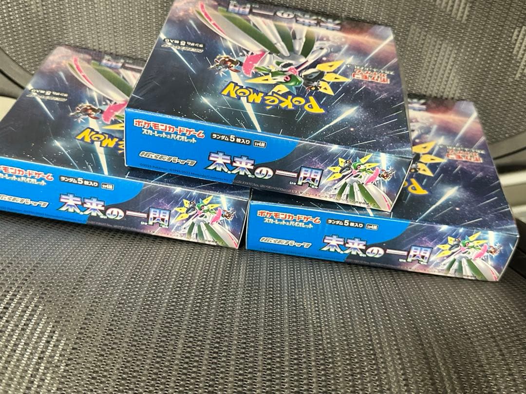 新品未開封　ポケモンカードゲーム 未来の一閃 シュリンク付　2Box