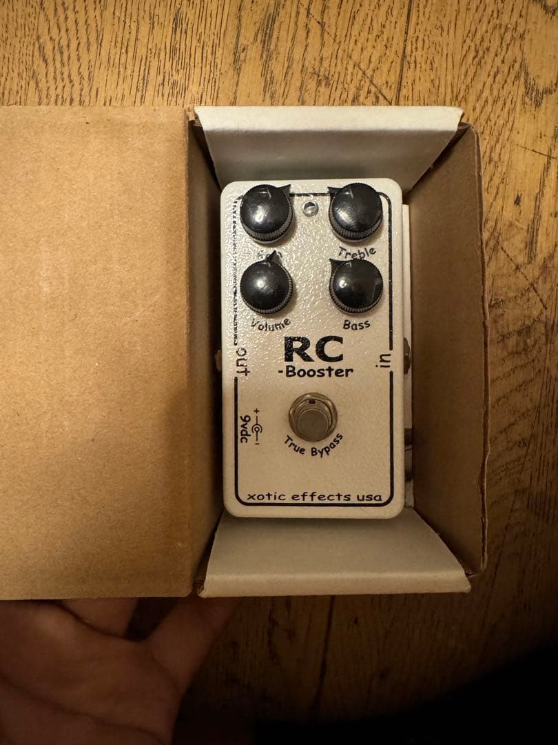 【廃盤】Xotic Effects RC Booster【青色LED】箱付き