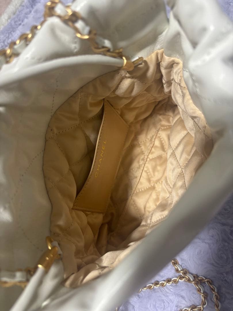 ホワイト ショルダーバッグ　ノベルティ