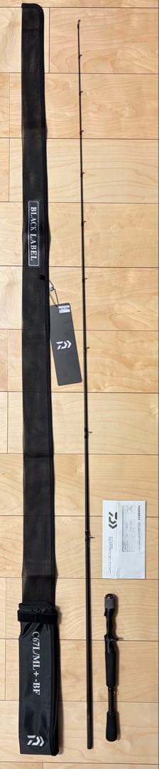 ダイワ 25ブラックレーベル C67L/ML+