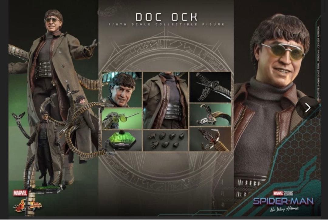 ホットトイズ MMS632 スパイダーマン ドクター・オクトパス1/6 通常版