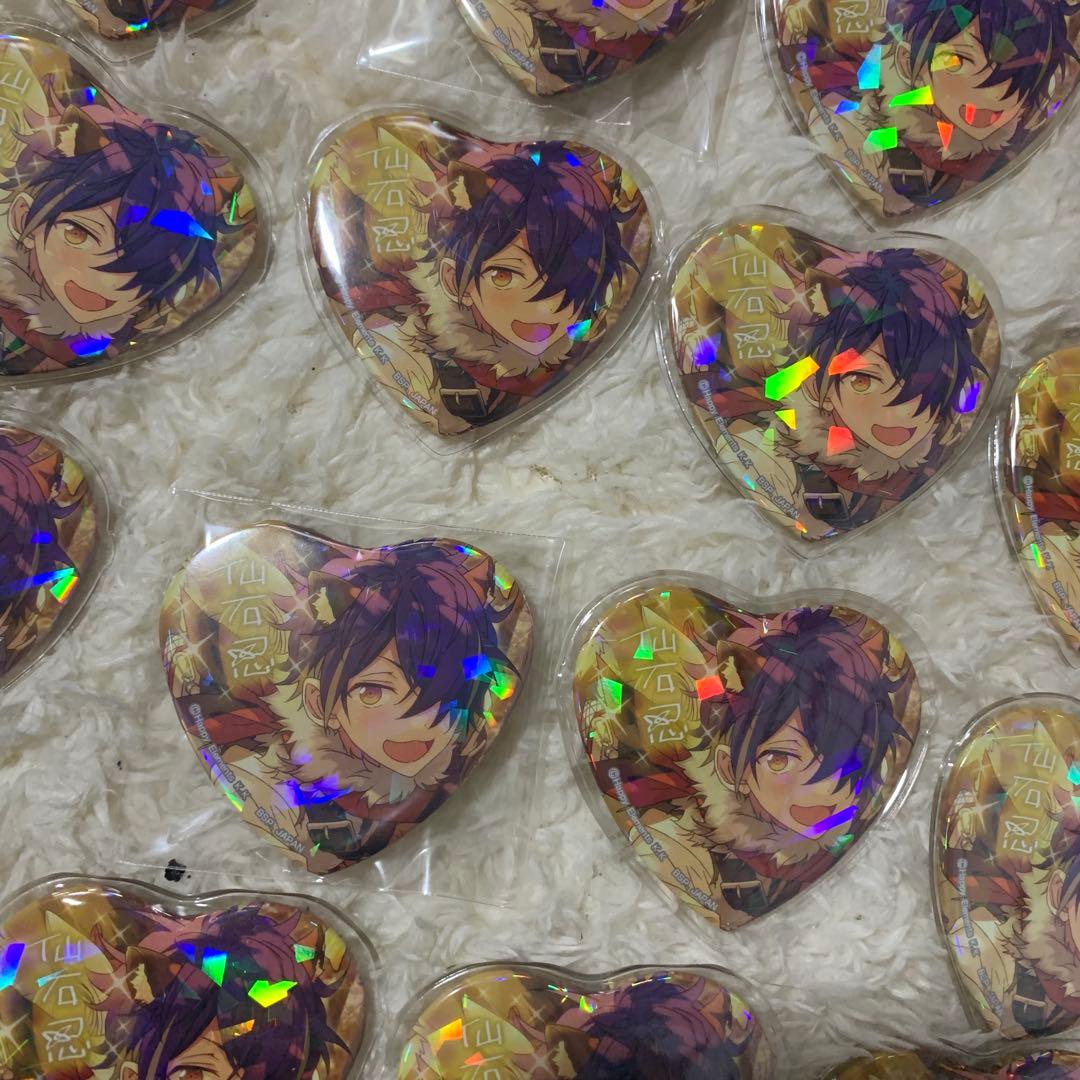 あんスタ とるパカ 仙石忍　まとめ　ハート　ホロ　缶バッジ　25個
