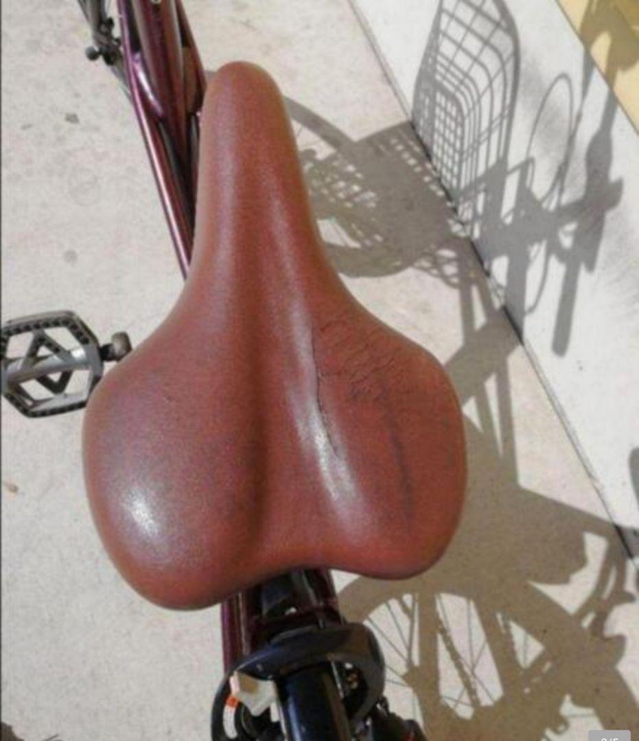 電動アシストタイプ自転車 ワインレッド(注