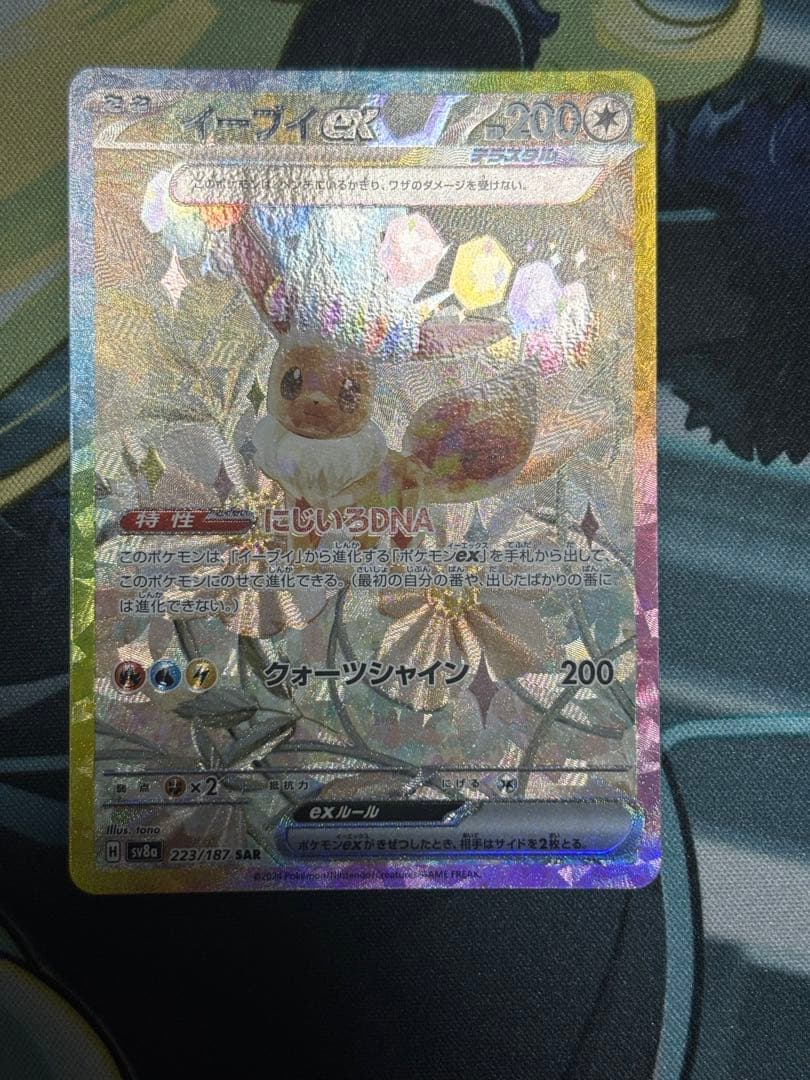 ポケモンカード ブイズ SAR テラスタル　コンプ