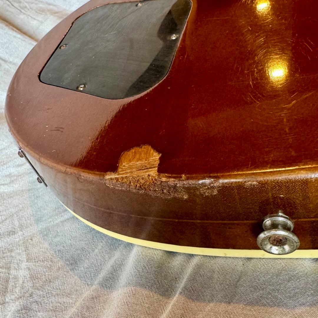 【動作確認済】グレコレスポール 1975年製フレイム杢 チェリーサンバースト